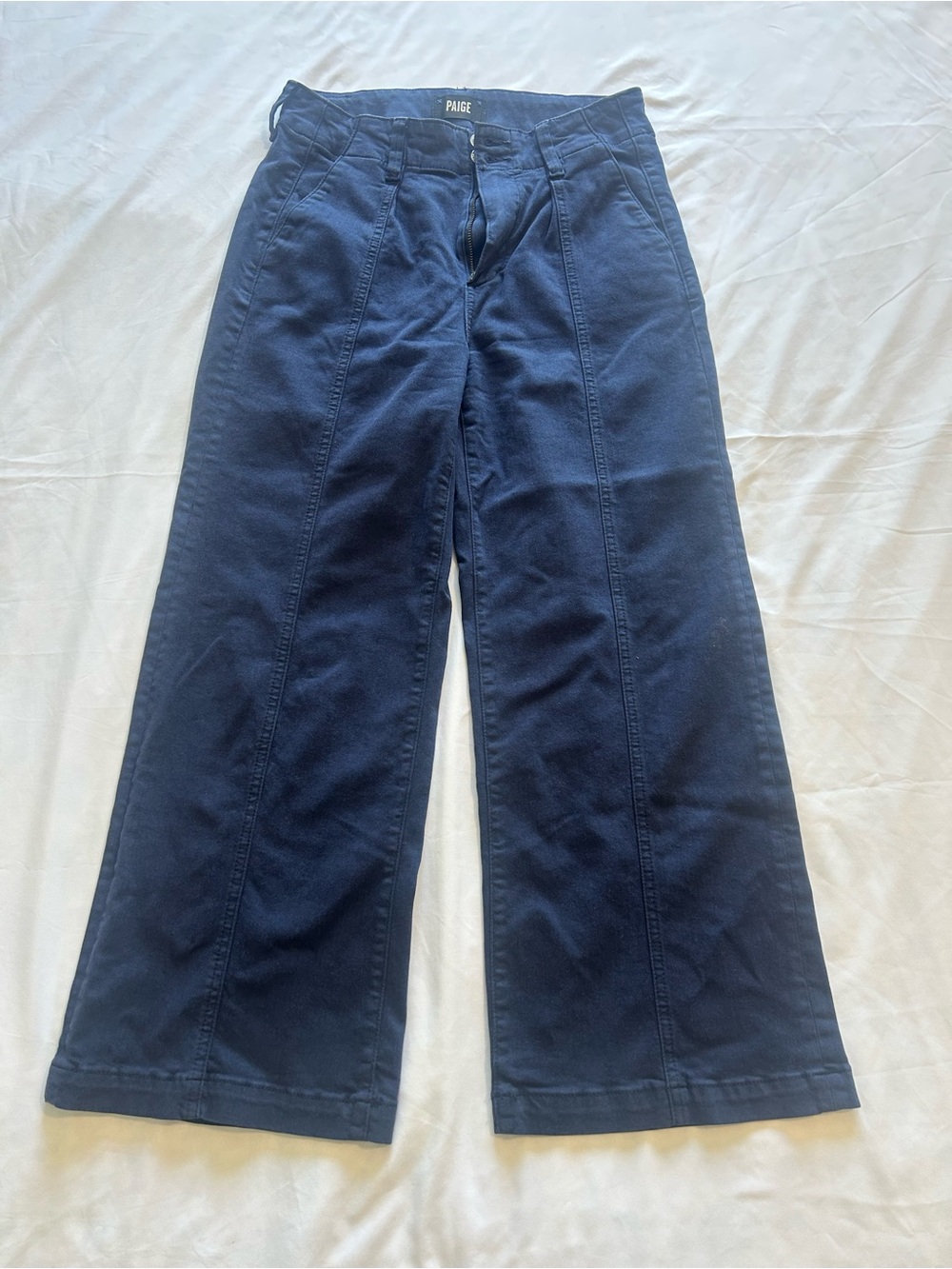 PAIGE Brooklyn Crop Wide Leg jean - Picture 3 of 11